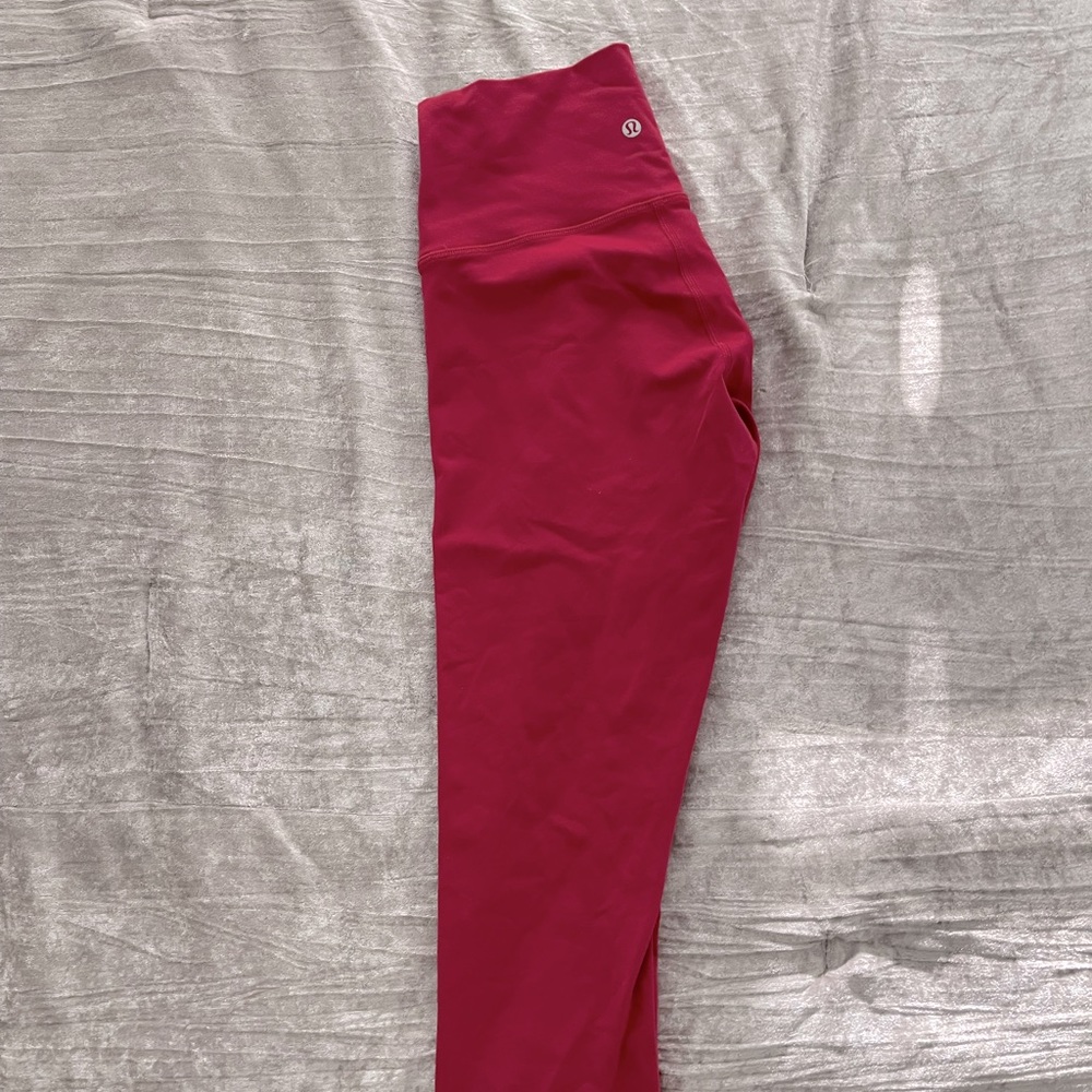 Lululemon leggings pink